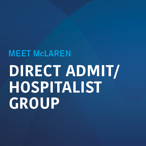 Hospitalist Group Meet McLaren